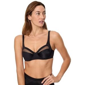 Playtex Onzichtbare elegantie Bh BH voor dames, Zwart, 85D