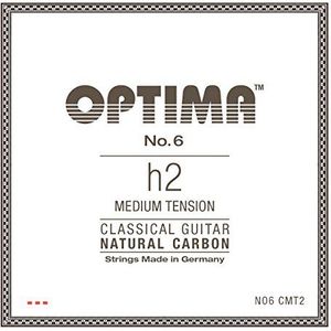 Klassieke gitaarsnaren nr. 6 Special Silver enkele snaar H/B2 Carbon medium NO6.CMT2
