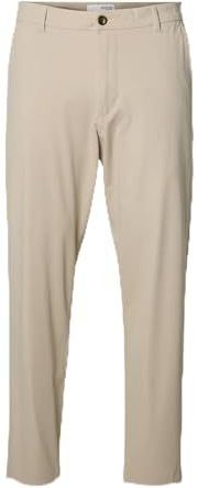 Broek - Effen - Gevoerd - Slimfit - Lang