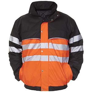 Hydrowear 017385BO Norwich Hydrosoft Pilot Jack, 53% Polyurethaan/47% Polyamide, 2X-Large Mate, Hi-Vis Oranje/Zwart