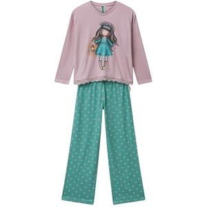 United Colors of Benetton Pyjamaset voor meisjes en jongens, Paars, L