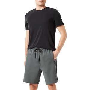 Dagi Green Fashion Knitted Regular Waist Interlock Short Leg Shorts, 2XL, groen, XXL