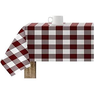 BELUM - Tafelkleed - Granaat - Gingham - 100 x 140 cm - Vlekbestendig
