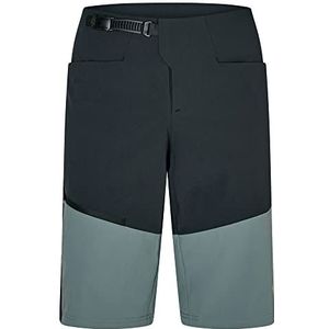 Ziener Heren Nuwe Fietsshorts met binnenbroek - mountainbike/outdoor/vrije tijd - ademend, sneldrogend, gevoerd, Green Stone, 56