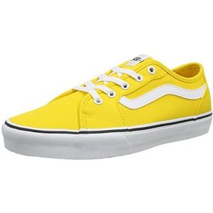 Vans Dames Ward Platform Canvas Sneaker, Canvas Freesia Wit, 34.5 EU