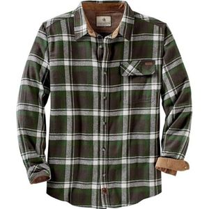 Legendary Whitetails Buck Camp Flannels met lange mouwen voor heren