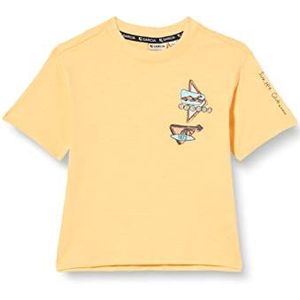 Garcia Kids Jongens T-shirt met korte mouwen, Corn, 104/110, Corn, 104 cm