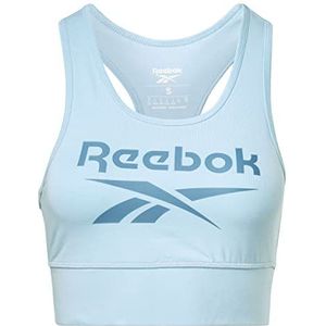 Reebok Sportbeha voor dames, blauwe parel, M