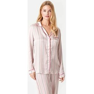 CCDK Copenhagen Dames Josephine Pyjama Shirt Pyjama Top, Violet Ice, XXL