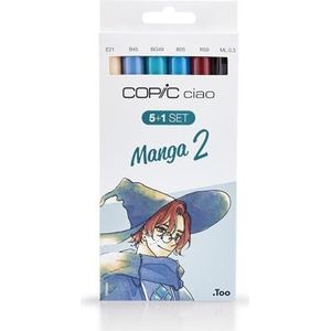 Copic Ciao 5+1 Marker Set - Manga Set 2