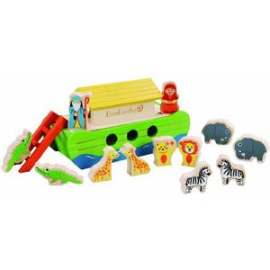 EverEarth Little Noah's Ark EE33287 Houten speelgoedset voor kinderen vanaf 24 maanden