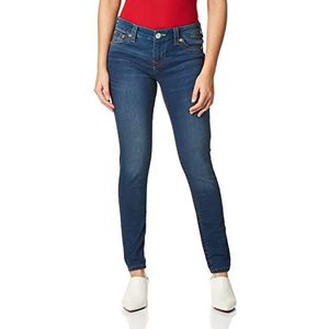 True Religion Dames Halle Mid Rise Super Skinny Fit Jeans, dreamcatcher, 24