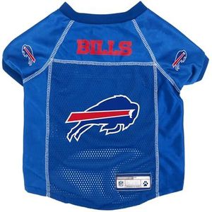 Littlearth NFL Buffalo Bills Basic Huisdierentrui, uniseks, volwassenen, teamkleur, maat S