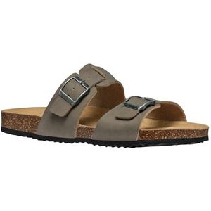 Geox Ghita B Slide sandalen voor heren, taupe, 39 EU, taupe, 39 EU