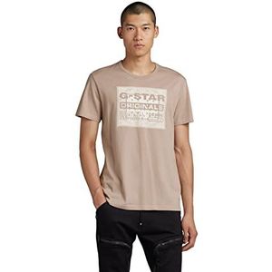 G-STAR RAW Heren Bandana R T-shirt, paars (dumic D23158-336-5788), S, paars (Dumic D23158-336-5788), S