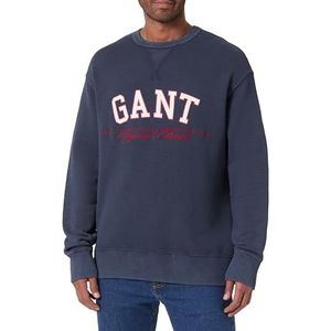 Grafisch sweatshirt, evening blue, S