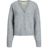 Gebreid Vest - JXAden - V-hals - Losse Pasvorm - Lange Mouw - Gerecycled Materiaal