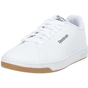 Reebok Unisex Court Clean Sneaker, FTWWHT/VECNAV/RBKG04, 2.5 UK, Ftwwht Vecnav Rbkg04, 34 EU