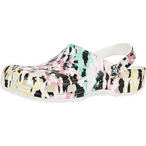 Crocs Klassieke batik klomp voor dames en heren, Fresco Multi, 4 Women/2 Men