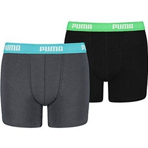 PUMA Basic Boxer Shorts voor jongens, verpakking van 2 stuks