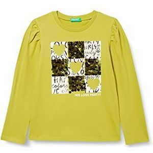 United Colors of Benetton T-Shirt M/L 3YN4C108T, pistachegroen 0W4, L voor meisjes