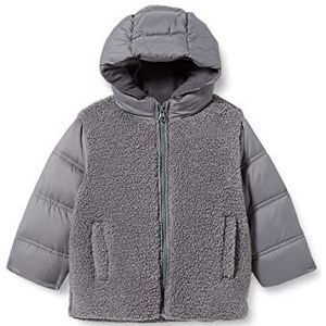 United Colors of Benetton Jas voor kinderen en jongeren, Grijs Antraciet 903, 98