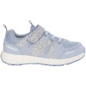 Viking Unisex Kids Fun Glitter GTX 1v Wandelschoen, IJsblauw, 5 UK Child