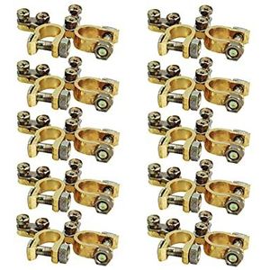 Accuklemmen - Corrosiebestendige Legering - Set van 10