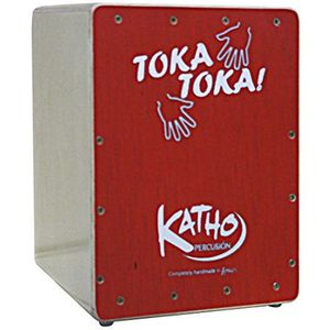 KATHO PERCUSION KT31-RO Kid's Box Drum Mini, Rood