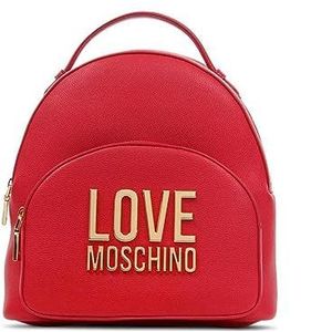 Love Moschino JC4105PP1GLI0500, damesrugzak, rood, eenheidsmaat, Rood, Eén maat