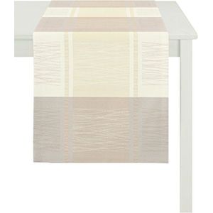 Apelt Loper, polyester, lichtbruin/beige, 44 x 140 x 1 cm