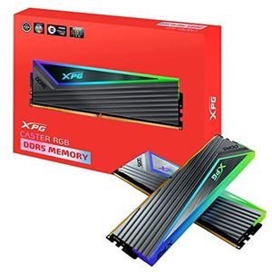 ADATA XPG Caster RGB DDR5 6000MHz 32GB (2x16GB) CL40-40 PCS-51200 UDIMM 288-pins desktop SDRAM Memory RAM Kit (AX5U6000C4016G-DCCARGY)