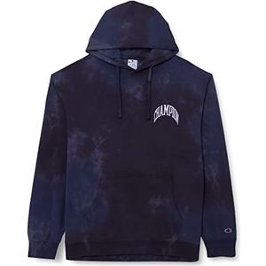 Champion Sweatshirt met capuchon voor heren, marineblauw (Eco-Future), XS