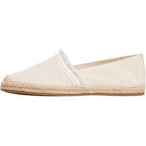 Espadrilles - Beige - Textiel - Zonder Sluiting - Normale Breedte