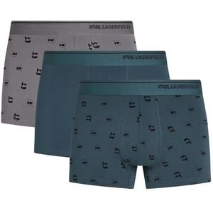 Karl Lagerfeld International B.V Icon AOP Trunk (3 stuks), Ikon Dot Excalibur-Navy, XS, Meerkleurig, XS