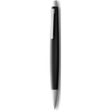 LAMY Balpen 2000 201 — Pen van polycarbonaat en roestvrij staal, matzwart geborsteld — Met zwarte cartridge met grote capaciteit — Lijnbreedte M