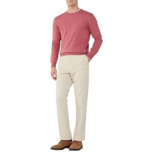Hackett London Linnen chinobroek voor heren, Beige (strand), 34W / 34L