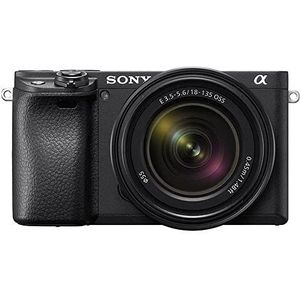 Sony Alpha 6400 camera met E-bevestiging en APS-C-sensor + 18-135mm-zoomlens - LCE-6400M