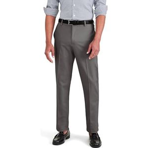 Dockers Heren Signature Stain Defender Slim Gekreukte Chino's, Birma Grijs, 34W x 36L, Birma Grijs, 34W / 36L