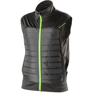 Högert Mads hybride vest voor heren, zwart, Meerkleurig, M