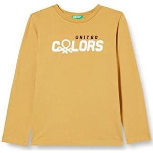 United Colors of Benetton T-Shirt M/L 3ATNC107R, olijfgroen 0P6, El kinderen