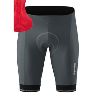 Fabrikant - Heren Fietsbroek - Donkergrijs - 65% Polyamide, 35% Elastaan