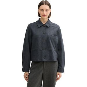 TOM TAILOR Damesblazer, 36608 - Classic Heringbone Strucutre, XXL