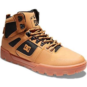 DC Shoes Pure Hi Bootschoen voor heren, wit/zwart, 48,5 EU, Wheat Black, 48.5 EU