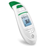 medisana TM 750 Sluit Digitale 6-In-1 Klinische Oorthermometer Aan met Visueel Koortsalarm, Geheugenfunctie en Bluetooth voor Baby's, Kinderen en Volwassenen