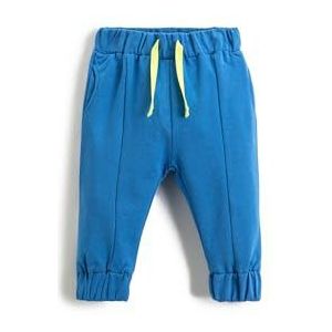 Koton Babyboys Basic Jogger Trekkoord Pocket Detail Sweatpants, blauw (602), 6-9 Monate