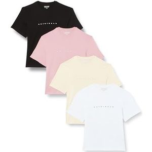 JACK & JONES Heren T-shirt, roze, XXL