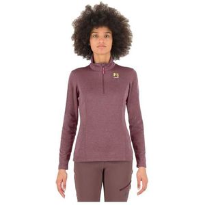 KARPOS PIZZOCCO W Half Zip Deco Rose Woman