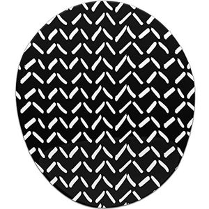 Bonamaison, Ergonomische muismat met polssteun, digitaal bedrukte muismat tegen schede problemen, antislip onderkant, voor kantoor en thuis, afmetingen: 20 x 23 cm