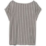 VERO MODA - VMLANA - T-shirt - Taupe/Wit - Gestreept